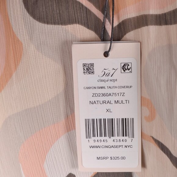 Cinq à Sept Canyon Swirl Talita Coverup Dress - Picture 4 of 4